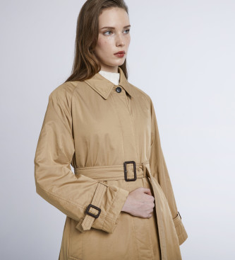 Weekend Max Mara Gabardina Trafoi castanha