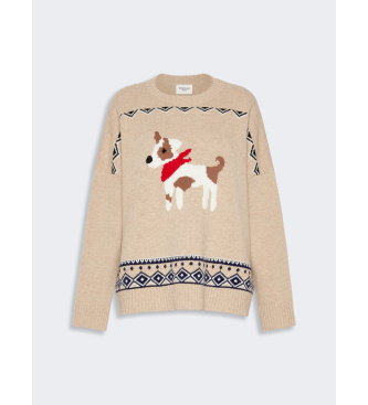 Weekend Max Mara Gebreide Trui Wkdpavidi beige