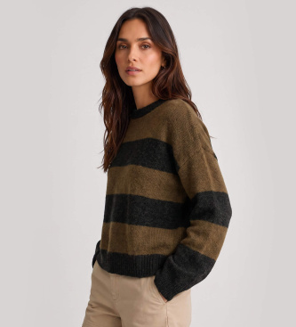 Weekend Max Mara Sweter z dzianiny Wkdtuono brązowy