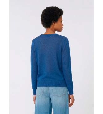 Weekend Max Mara Maglia blu Wkdatzeco