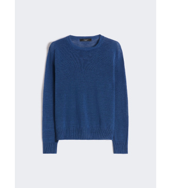 Weekend Max Mara Maglia blu Wkdatzeco