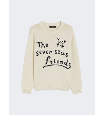 Weekend Max Mara Jesrsey Nespola beżowy