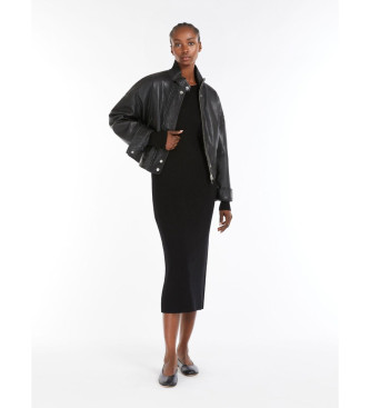 Weekend Max Mara Tuono midi dress black