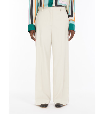 Weekend Max Mara Angola palazzo trousers sand