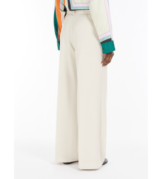 Weekend Max Mara Pantalon palazzo Angola sable