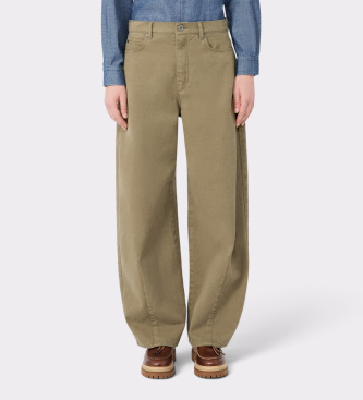 Weekend Max Mara Pantalone largo Ordine marrone