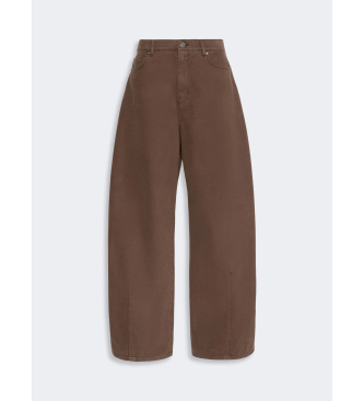 Weekend Max Mara Wkdordine wide-leg pants in brown