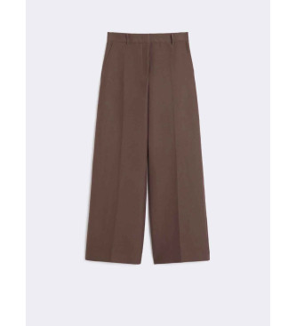 Weekend Max Mara Rjave hlače Ballo