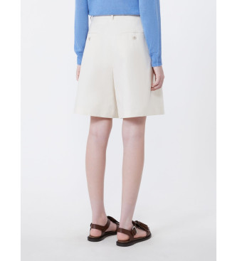 Weekend Max Mara Wkdecuba beige shorts