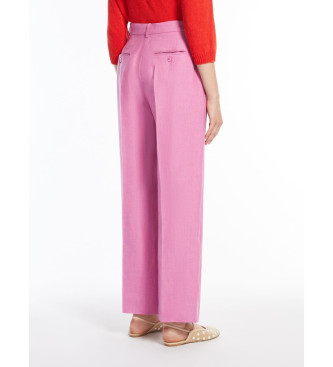 Weekend Max Mara Pantalon Malizia rose