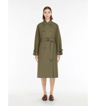 Weekend Max Mara Canasta khaki vattentt mackintosh