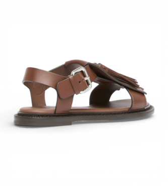 Weekend Max Mara Sandalias de Piel Wkaarte marr�n