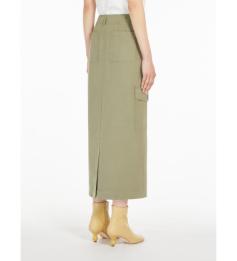 Weekend Max Mara Long skirt Calais green 