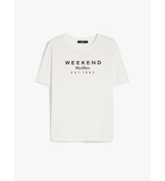 Weekend Max Mara T-shirt Cabina biały