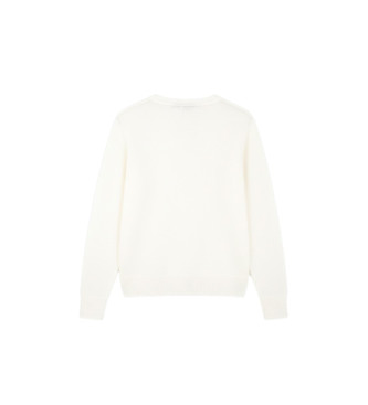 Weekend Max Mara Jersey Wkdatzeco de Lino blanco roto
