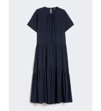 Weekend Max Mara Vestido Wkdalloro marino