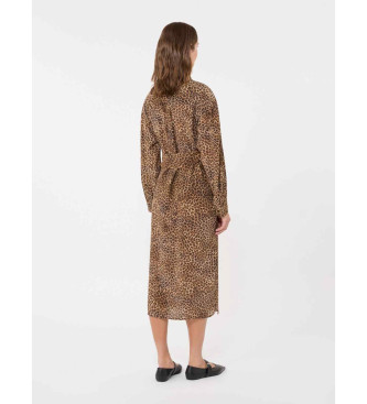 Weekend Max Mara Vestido Wkddolmen animalprint