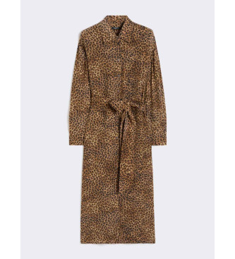 Weekend Max Mara Vestido Wkddolmen animalprint