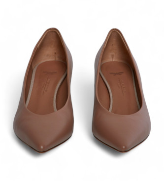 Weekend Max Mara Renza bruin leren schoenen