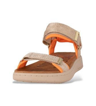 Woden Line Heritage beige sandals 