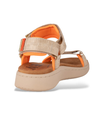 Woden Line Heritage Sandalen beige 