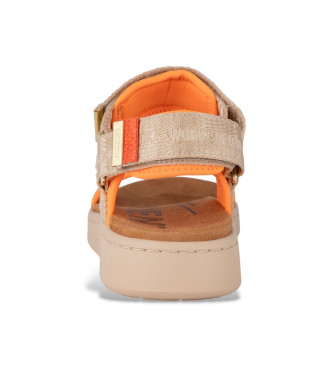 Woden Line Heritage beige sandals 