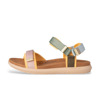 Woden Multicolour Line Lite Sandaler