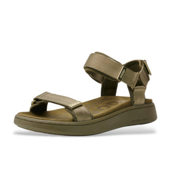 Woden Sandals Line green