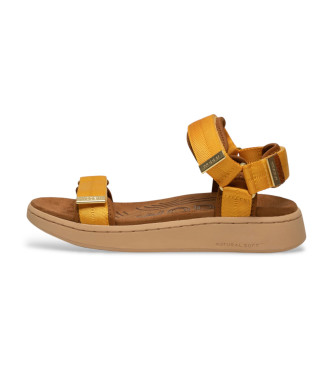 Woden Sandals Line yellow