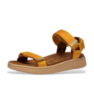 Woden Sandals Line yellow