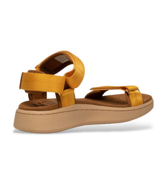 Woden Sandals Line yellow