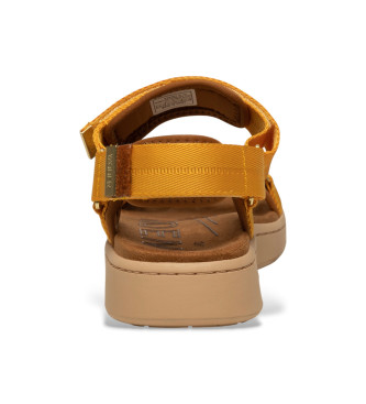 Woden Sandals Line yellow