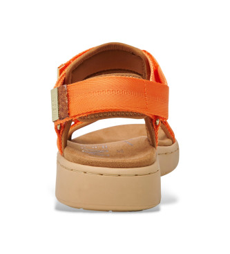 Woden Sandalias Line naranja