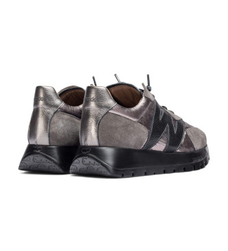 Wonders Odisei Leather Sneakers grey