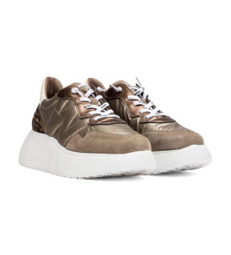 Wonders Leren sneakers A-3610 goud