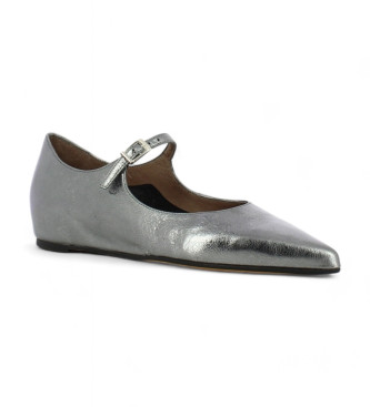 Wonders Leather Shoes A-3811 silver