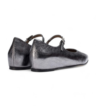 Wonders Lederschuhe A-3811 silber