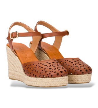 Wonders Espadrilles PILAR 05 Marron Marron