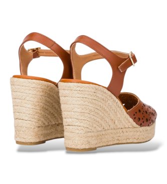 Wonders Espadrilles PILAR 05 Marron Marron