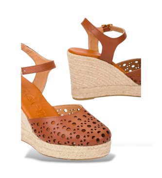 Wonders Espadrilles PILAR 05 Marron Marron