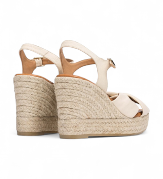 Wonders Alpargatas de Piel Anakena beige