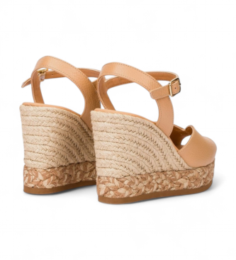 Wonders Alpargatas de Piel Dalia 11 beige