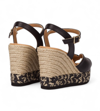 Wonders Alpargatas de Piel Dalia 11 negro