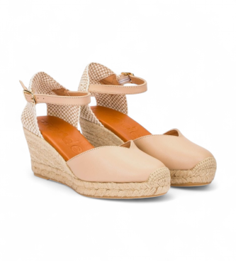 Wonders Alpargatas de Piel Sinai 85 beige