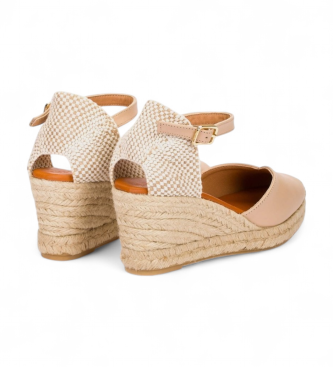 Wonders Alpargatas de Piel Sinai 85 beige