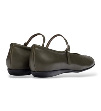 Wonders Bailarinas de Piel Bo 60 Verde