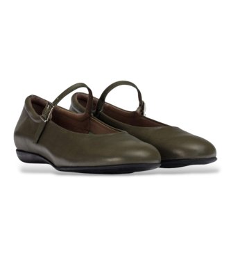 Wonders Bailarinas de Piel Bo 60 Verde