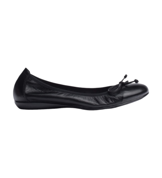 Wonders Ballerines en cuir Bo noir