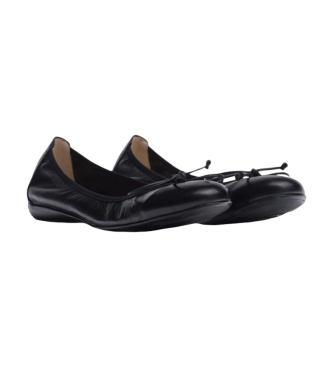 Wonders Bailarinas de Piel Bo negro