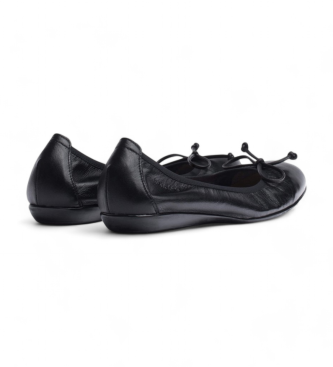 Wonders Bailarinas de Piel Bo negro